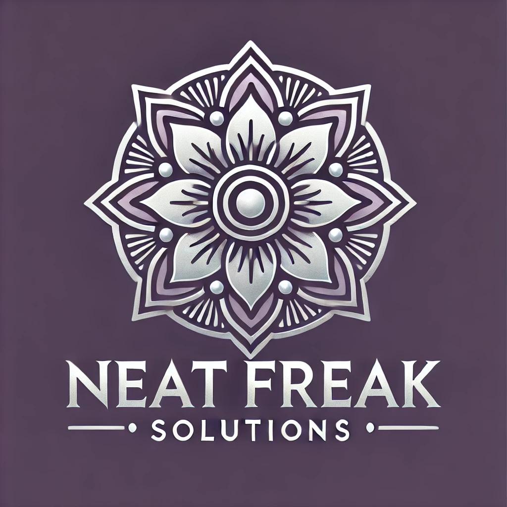 Neat Freak Solutions logo. Professional home organization services in Cheyenne, Wyoming